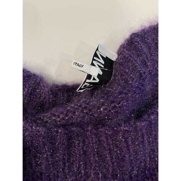 Ganni Sweaters | Ganni Made in Italy | Color: Purple Size L - Picture 4 of 6